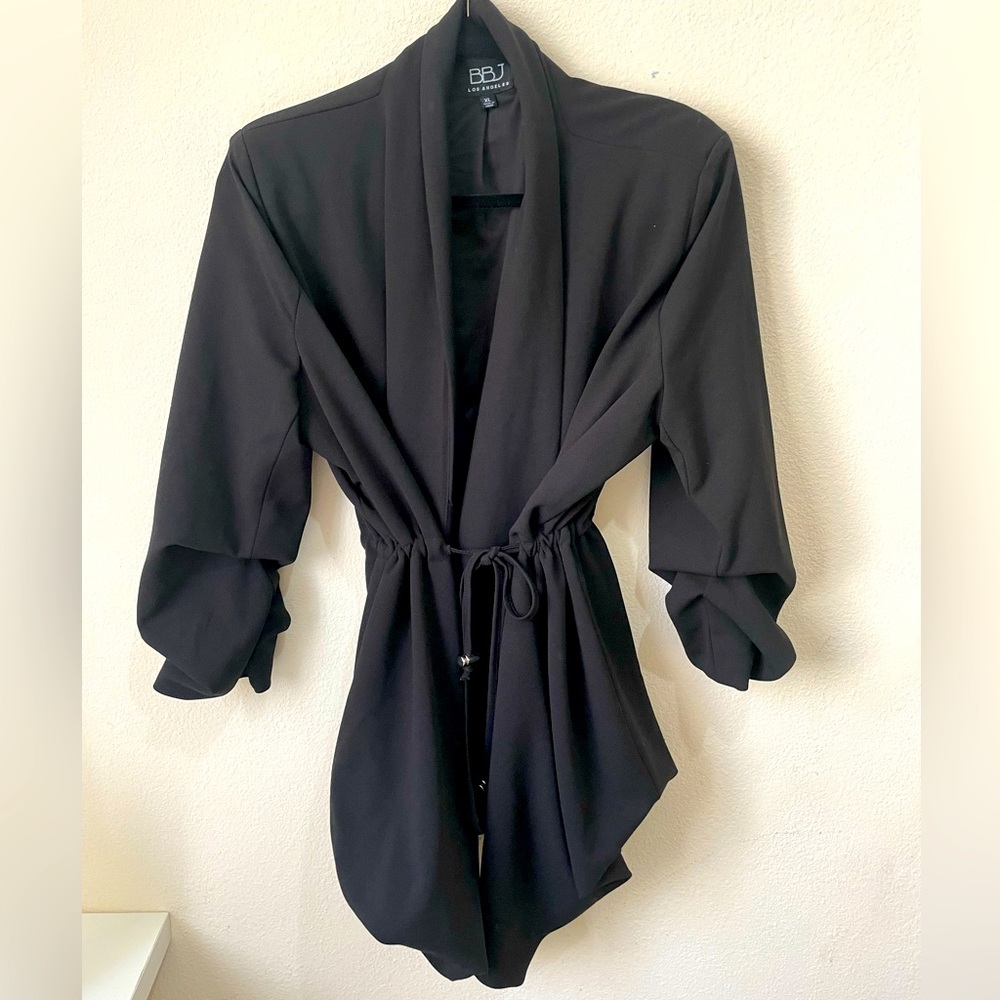 Black blazer coat XL
